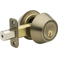 Copper Creek Standard Duty Double Cylinder Grade-3 Deadbolt, Antique Brass DB2420AB